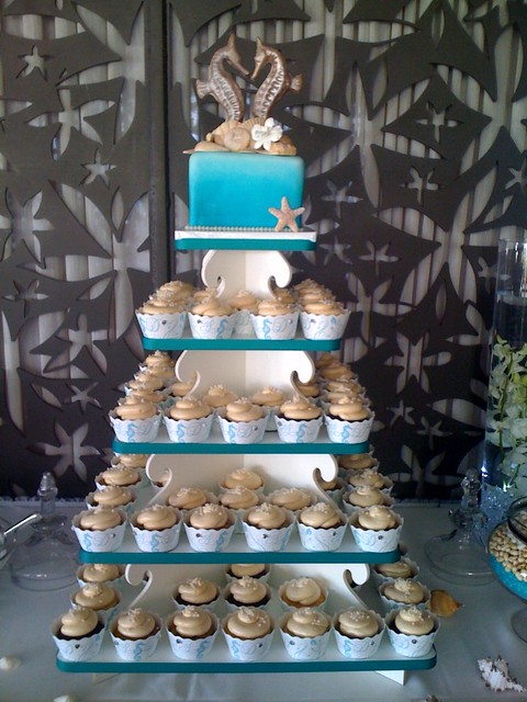 seahorse wedding cake Delivered to The Avenue in Long Branch NJ