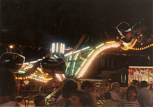 Saint Richard's Catholic Parish annual summer carnival. Chicago Illinois. July 1983. by Eddie from Chicago