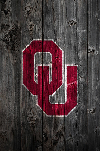 Oklahoma Sooners Wood iPhone 4 Background | Flickr - Photo Sharing!