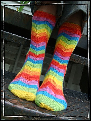 rainbow socks 012