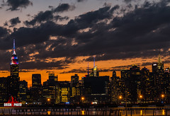 NYC Skyline Sunsets July 4, 2017