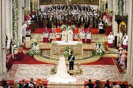 Spanish Crown princess 39s wedding Top Most Luxurious Royal Weddings around 