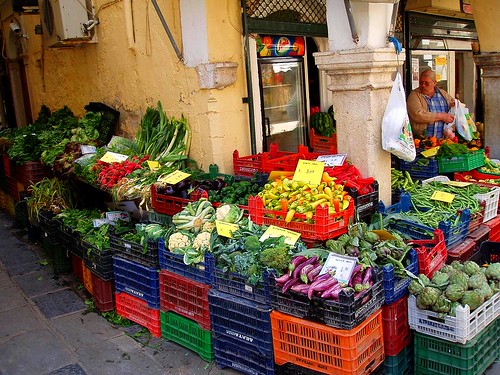 Market in Corfu