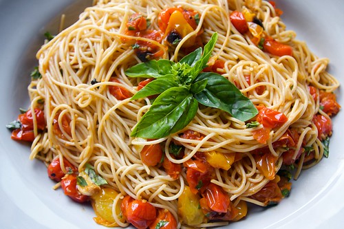 tomato basil pasta!