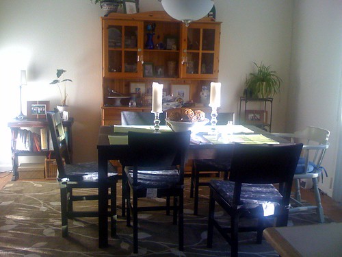 Dining Room with Rug