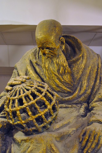 Nostradamus statue