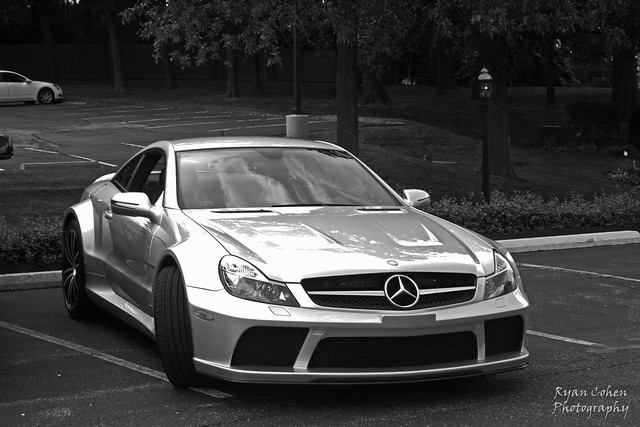 Stunning Mercedes SL65 AMG Black Series See and hear this car in action 