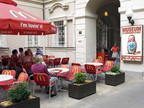 McDonalds meets Museum of Communism, Prague