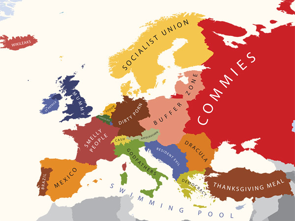 Europe As Seen By the United States of America