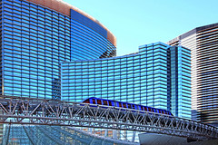 Transportation: Monorails between Bellagio and Monte Carlo (with a stop at Crystals)