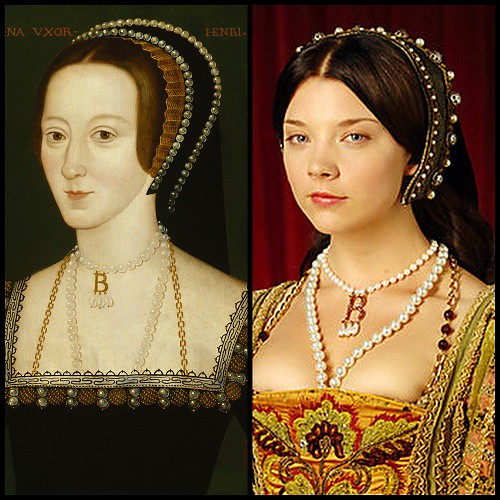 The Tudors vs History Anne Boleyn Anne Boleyn's infamous'B' intial 