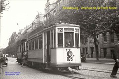 Trams de Strasbourg (réseau disparu) France