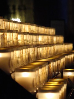 Candles Notre Dame Cathedral