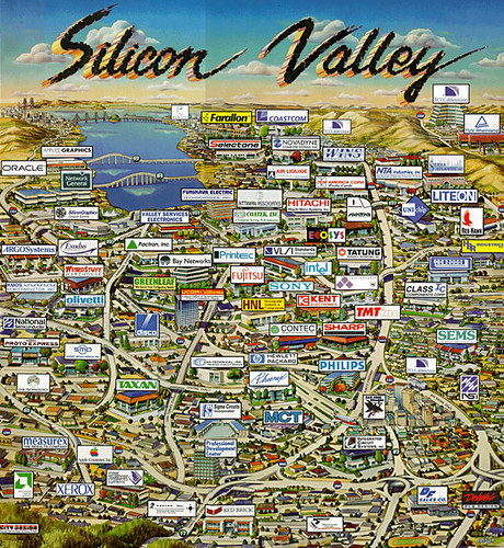 California: Silicon Valley by trudeau