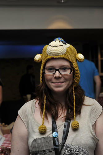 Girl with Mailchimp hat