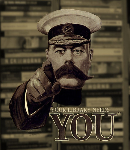 Your library needs you