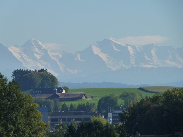 Swiss Alps seen from Feldbrunnen