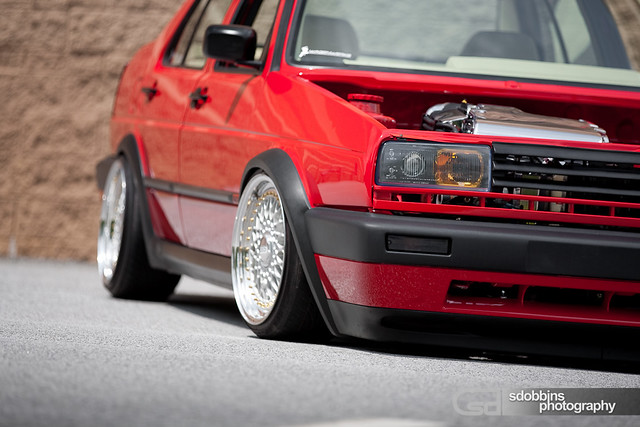 Russ' Mk2 Jetta is the January page of the 2011 SDOBBINS Photography VW Audi