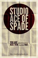Studio Ace of Spade - Monthly poster series - October 2010