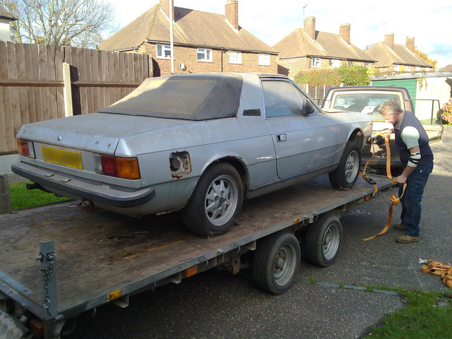 Project Lancia Beta Spider A friend of mine made an interesting discovery 