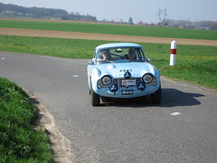 Triumph TR4's Ex Works 3 VC and 7 VC on Compiegne Rally 2006 - Classic Rally Tours