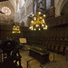 Vista de la sillería de coro de la Catedral de Burgos
