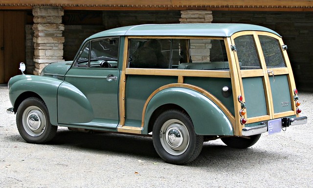 British Woody Morris Minor 1000 The clever little Morris Minor was a hit 