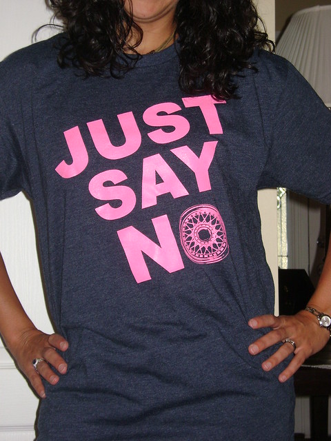Just Say No BBS Pink Shirts I designed and made These are available