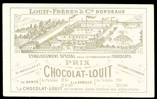 Tradecard Back - Chocolat Louit by cigcardpix
