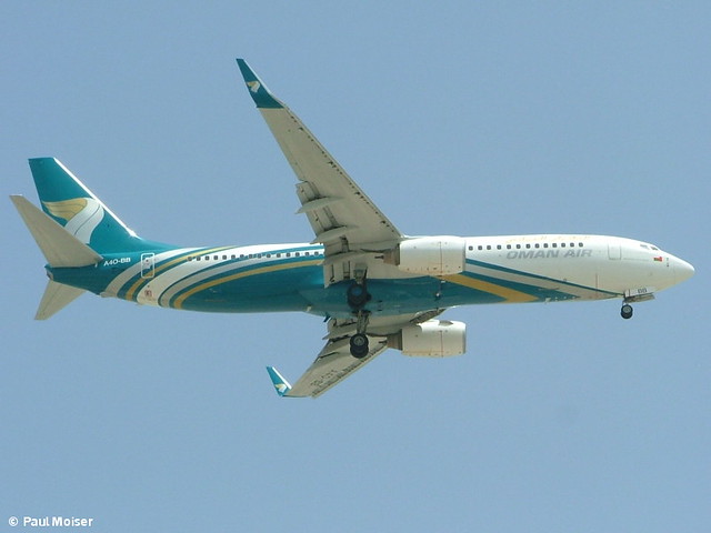 Oman Air 737 A4O-BB Cairo Airport Arrests