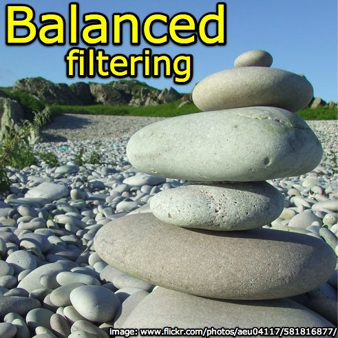 Balanced filtering