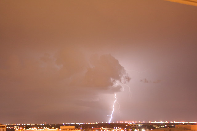 lightning in Oklahoma City