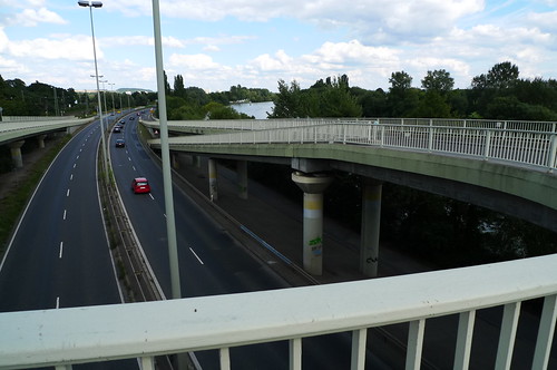 Brücke am Main bei Fechenheim