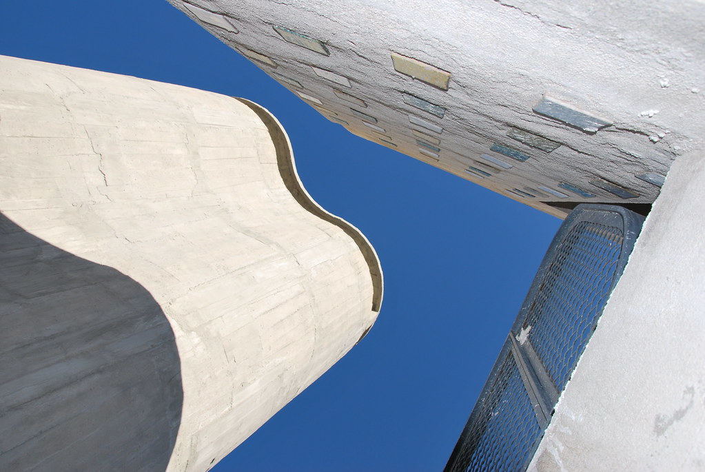 Le Corbusier, Unité d'Habitation, Marseille - on the roof