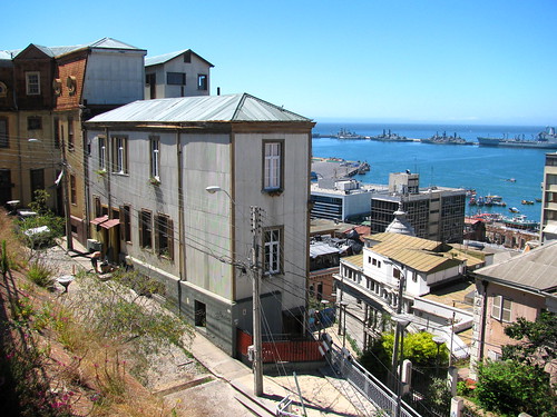 Barrio histórico de la ciudad portuaria de Valparaíso