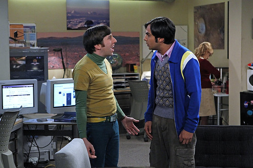 The Big Bang Theory set