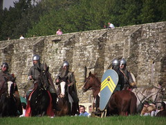 Battle of Hastings re-enactment, Battle Abbey 09-10-10.