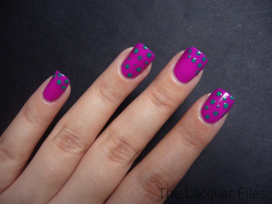 acid leopard nail art tutorial