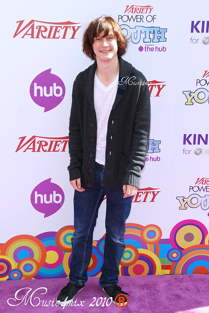 Actor Logan Miller attends the Variety's Power of Youth Event at Paramount