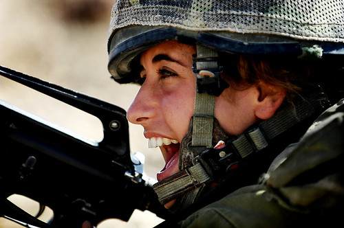 無料写真素材|戦争|兵士|女性兵士|イスラエル国防軍
