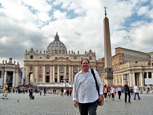 IT10AIU Me at Saint Peter's, Vatican 2010