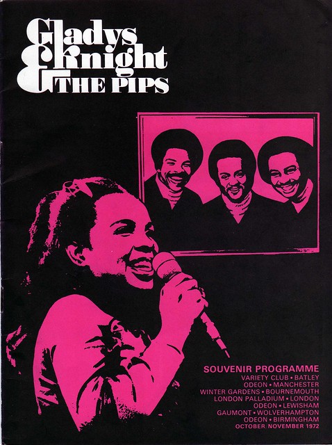 Gladys Knight Programme Cover November 1972