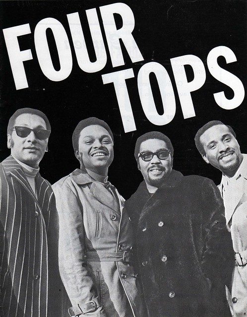 Four Tops Tour 23 11 70 Birmingham Odeon