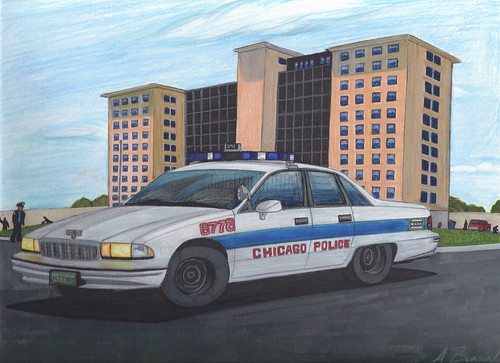 Chicago Police 1991 Chevrolet Caprice 9C1 #8778; 10/1994