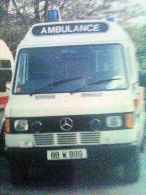 Mercedes Ambulance One of a pair of Merc Ambulances that were based in