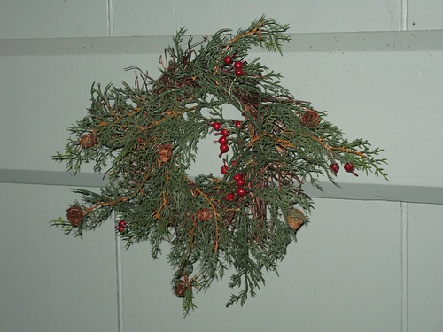 Participants will learn to make a winter wreath from natural materials