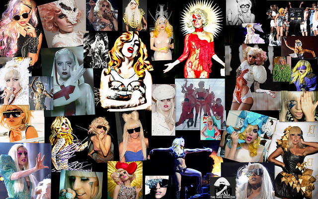 Lady Gaga collage Collage I made using all of my favorite gaga pictures