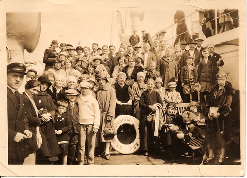 Group Photo - SS George Washington, circa 1926