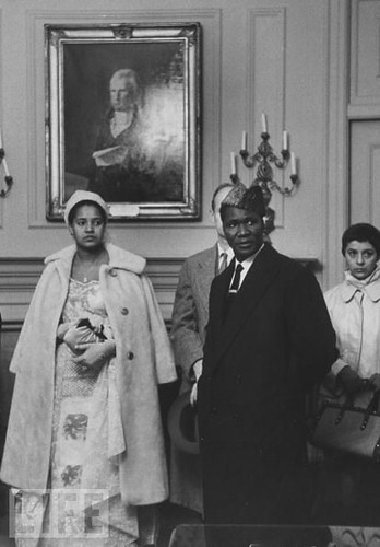 Former Guinean President Ahmed Sekou Toure and Madame Toure while on a state visit to the United States during the early years of national independence. The West African state had been a French colony. Toure founded and led the Democratic Party of Guinea. by Pan-African News Wire File Photos