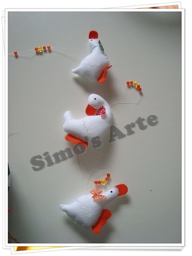 Mobile patinhos by Artes by Simo's®